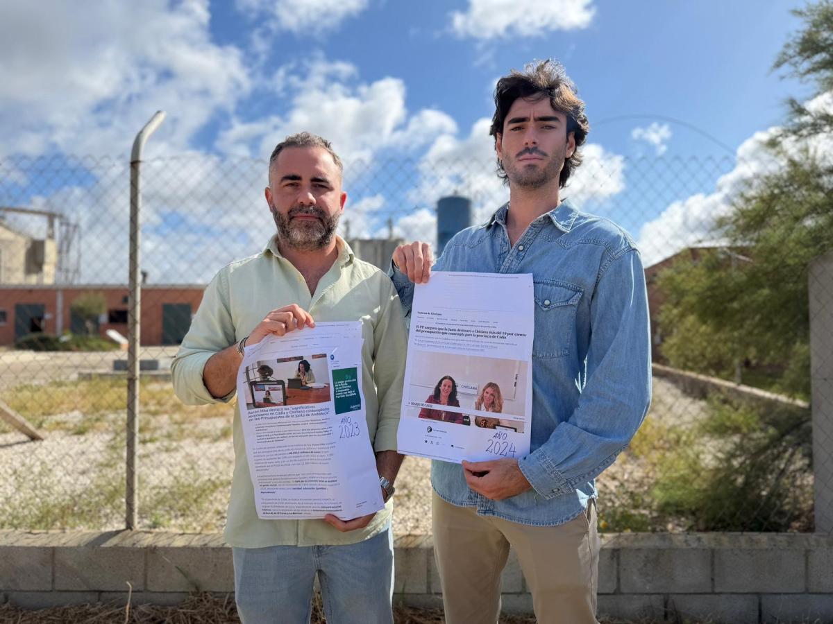 “Pasan los años y, pese a las mentiras sobre inversiones de la señora Hita, las depuradoras de Chiclana siguen&nbsp;igual”